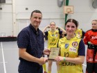 Sieviešu komandu grupā čempiones kausu iegūst Kocēnu 